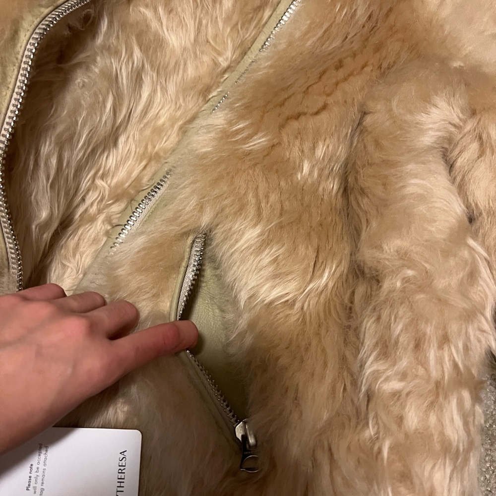 Acne Studios Shearling Aviator Jacket - image 5